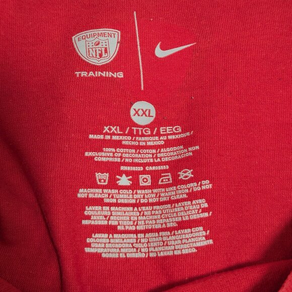 Chiefs Nike x NFL Training T-Shirt, 2X-Large - Picture 3 of 3